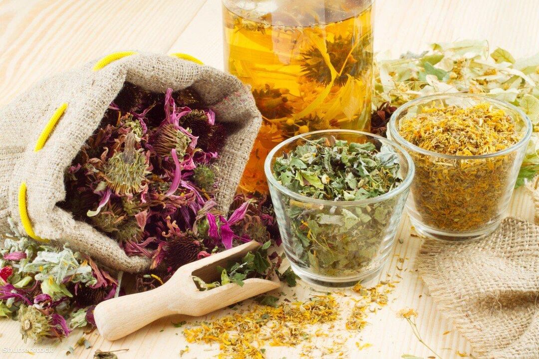 Healing herbs for psoriasis folk therapy on elbows