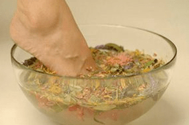 Baths to treat psoriasis